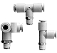 Steckverbinder T-Form - Einschraub