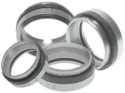 Schneidring mit Elastomerdichtung - Stahl verzinkt - DIN 3861