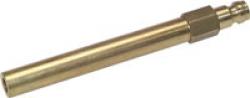 Stecker Hochtemperaturschnellkupplung - 9 mm Zapfen - mit Rohr - gerade - PN 15
