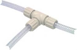 T-Verbinder für Gewebeschlauch TX - PP - bis 10 bar