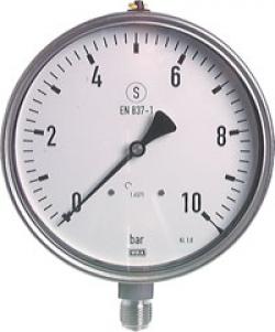 Sicherheitsmanometer - senkrecht - Ø 160 mm - Klasse 1,0