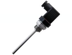 Einschraubtemperaturfühler mit Steckverbinder DIN EN 175301 - Messbereich -30°C bis +180°C  - PN 40 bar