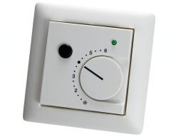 Unterputztemperaturfühler mit Potentiometer, Taster und LED - Messbereich -30 bis +60°C
