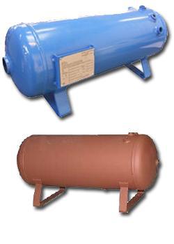 Druckluftbehälter mit Füßen - bis 16 bar - 10 bis 90 Liter