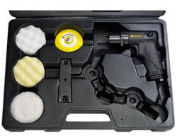 Smart-Repair-Kit mit Pistolenexzenterschleifer - zum Polieren mit Schwamm und Fell